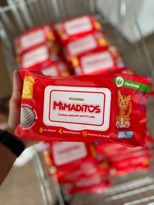 TOALLITA MIMADITOS X 100
