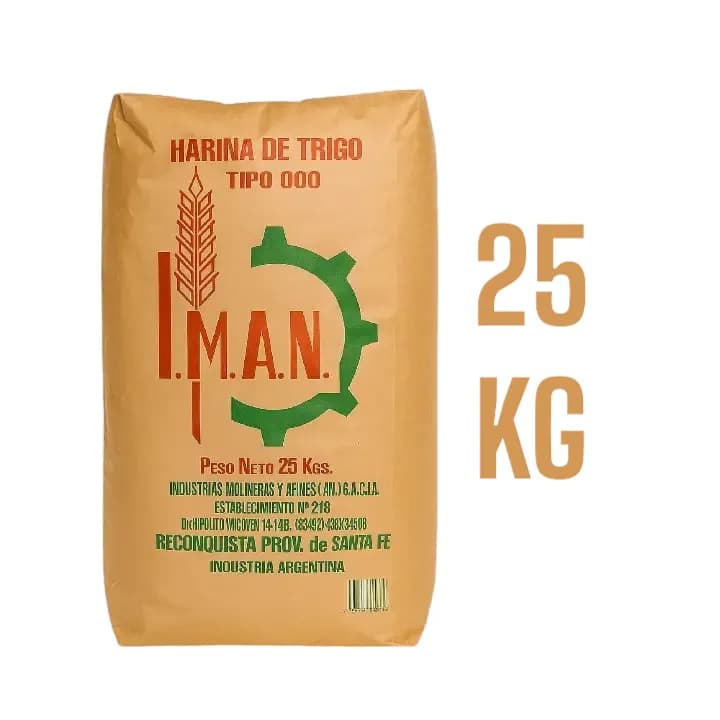 HARINA IMAN 3/0 X 25 KG
