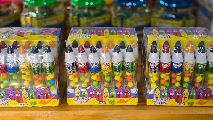 CRAYON CONFITE X 30 UNI. GOLOSINA