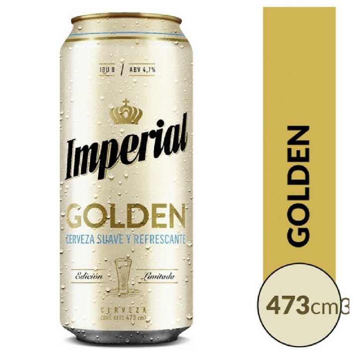 PACK GOLDEN LATAS 6 x 473 IMPERIAL cerve