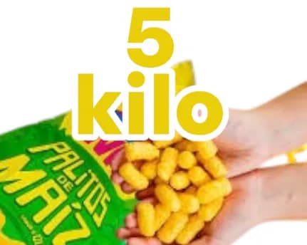 CHICITO OVNI X 5 KG NARANJA