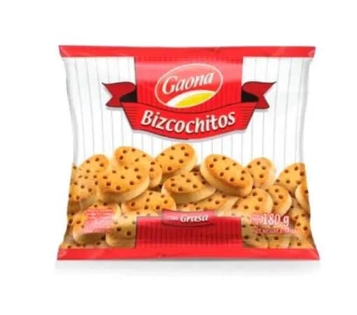 GAONA BIZCOCHO SALADO 24X180 G