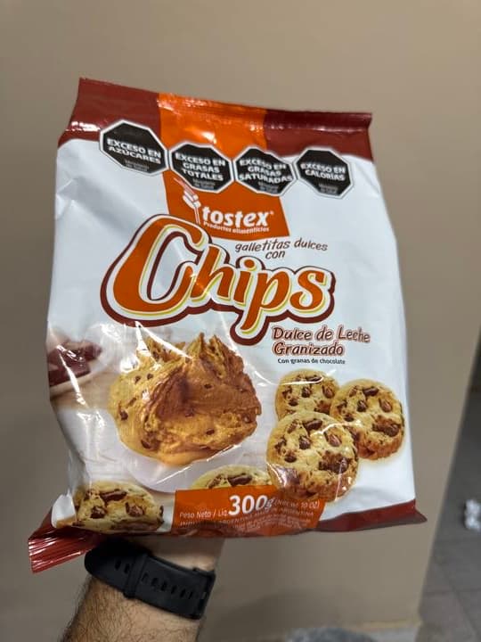 GALL CHIPS DL GRANIZ X 300 TOSTEX