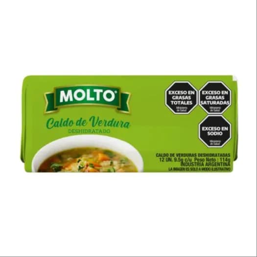 CALDO MOLTO VERDU CAJITA X 12 UN