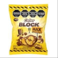 COFLER BLOCK MAZ MANI CON CHOCOLATE X 100