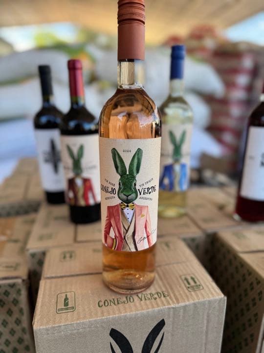 VINO CONEJO VERDE ROSADO (UNI)