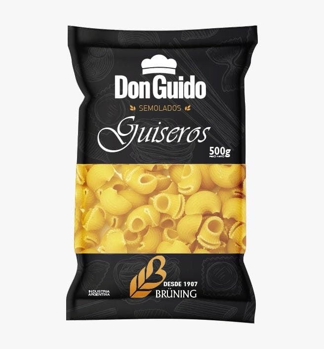 GUISEROS DON GUIDO X 500 GR FIDEO