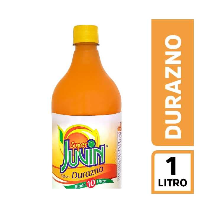 JUVIN DURAZNO 6 X 1 LTS
