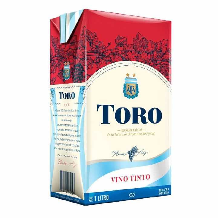 VINO TORO TETRA TINTO X 1 L