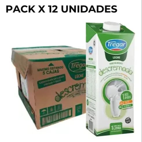 LECHE TREGAR DESC X CAJA (12)