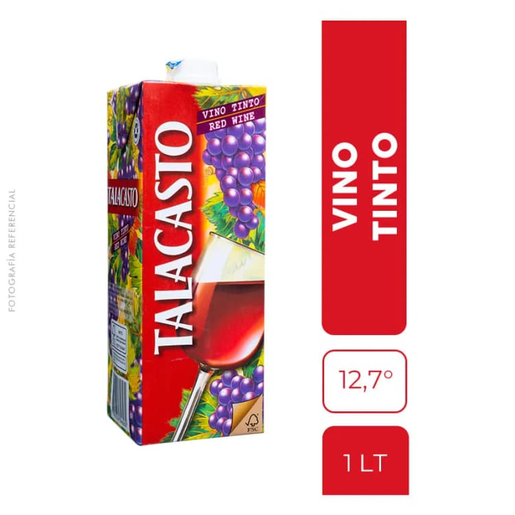 VINO TALACASTO TINTO X UNID TETRA