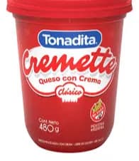 CREMETTE TONADITA CLASICO X 480