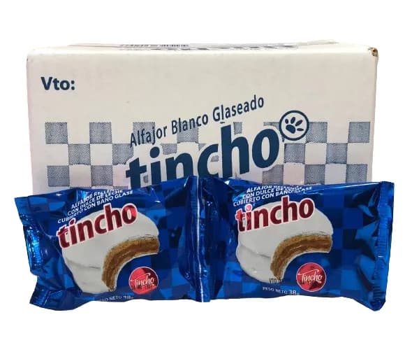 TINCHO SIM BCO CAJA X 40 ALFAJOR