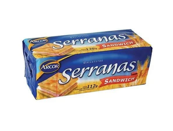 GALL SERRANAS X 112G ARCOR