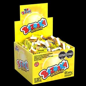 CHICLE BAZOOKA X 80 BANANA