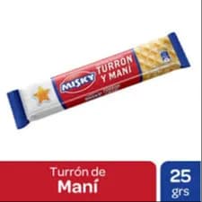 TURRON MISKY 25 GR