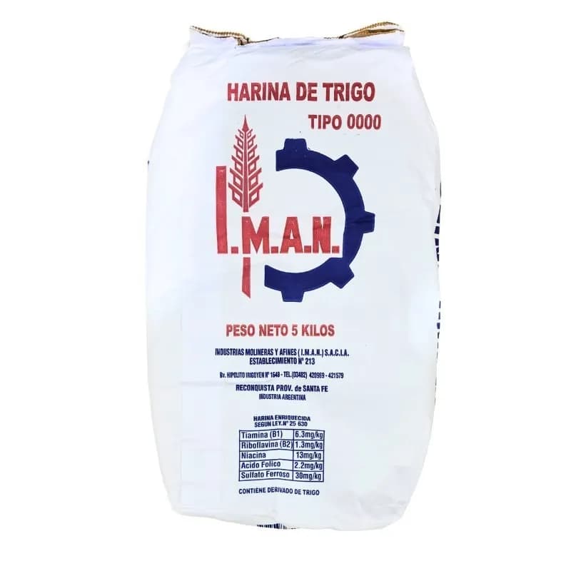 HARINA 4/0 IMAN X 5 KG