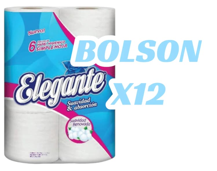 ELEGANTE 6X30 BOLSON X 12