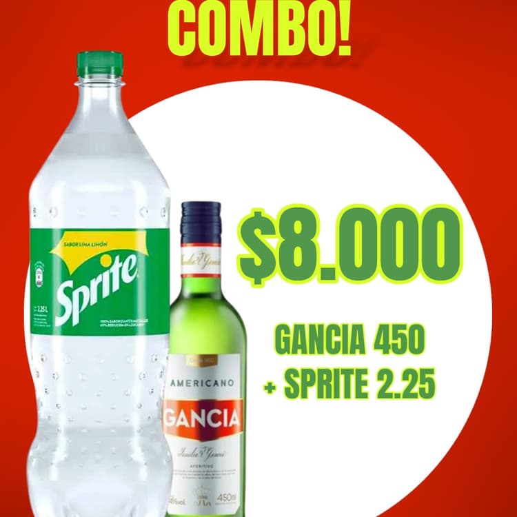 GANCIA 450 + SPRITE 2.25