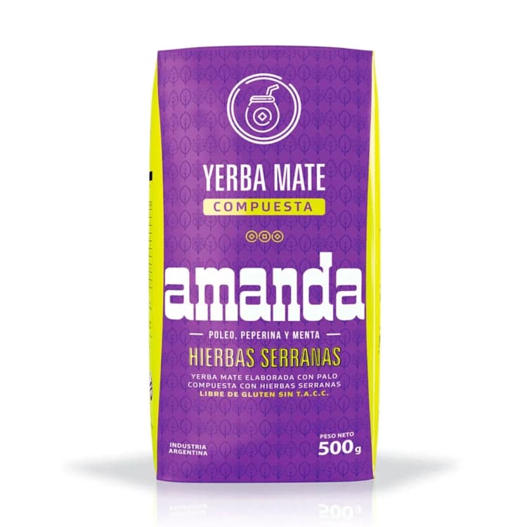 YERBA AMANDA MORADA HIER X 500 GR