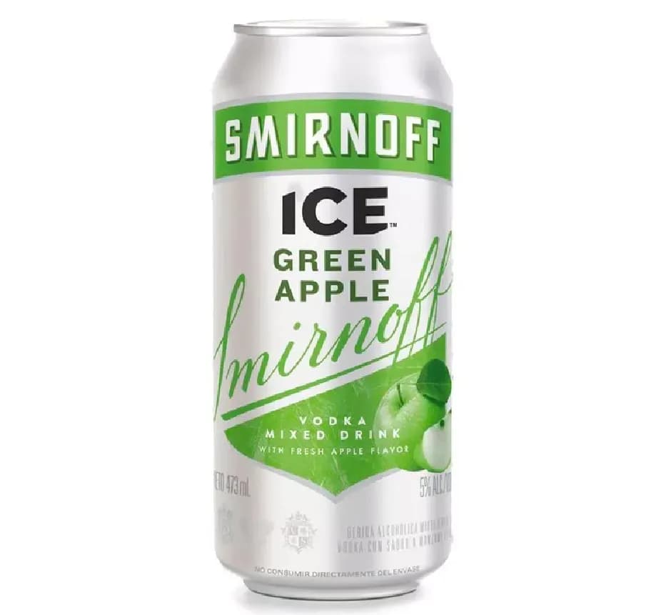 SMIRNOFF LATA APPLE X 473