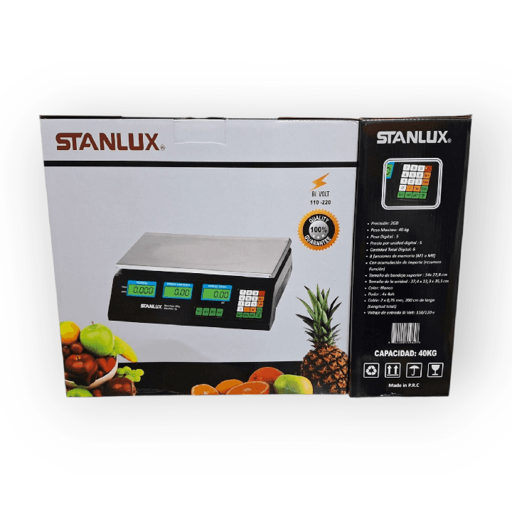 BALANZA DIGITAL 40 KG STANLUX
