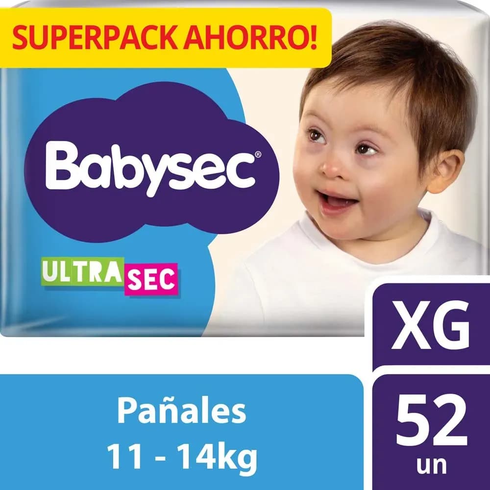 BABYSEC XG X52 HIPERPACK PAÑAL