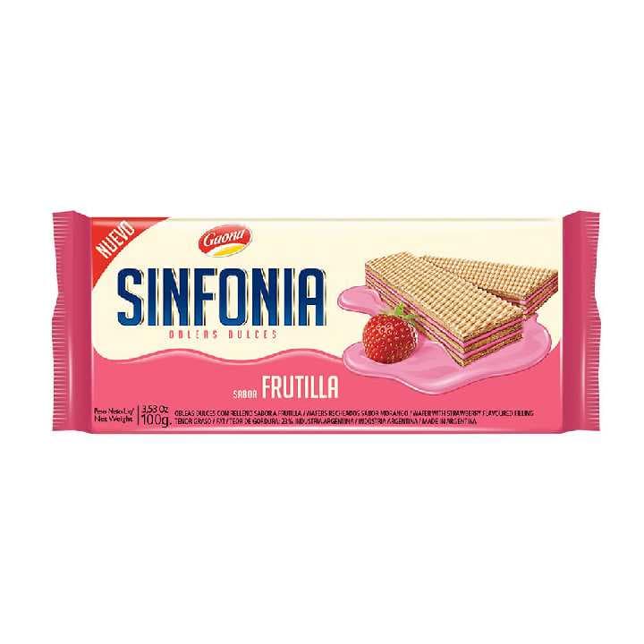 GAONA SINFONIA FRUTILLA 28x100 GR