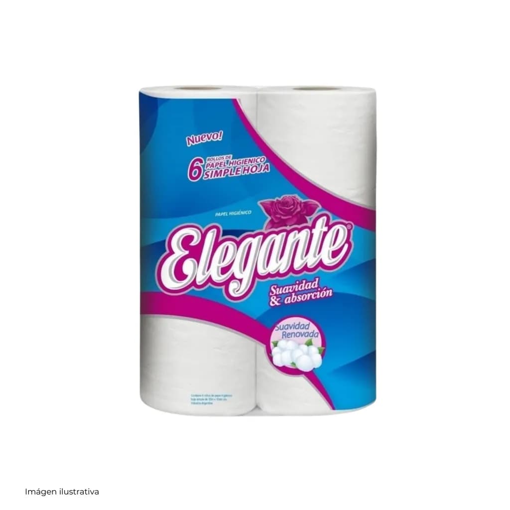 PAPEL HIG ELEGANTE 6X30 (12 pack)