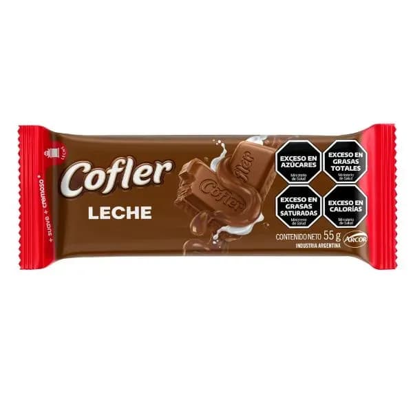 COFLER LECHE X 55 GR CHOCO ARCOR