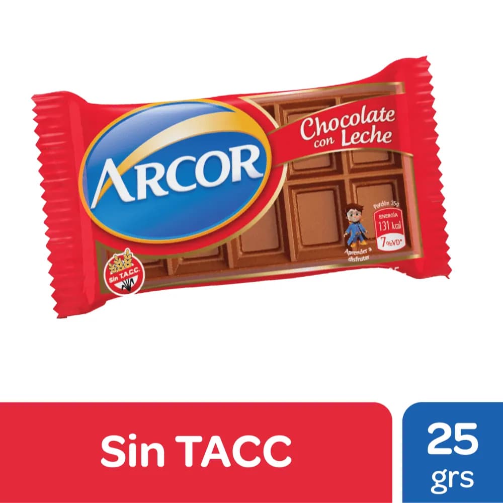 CHOCOLATIN NEG X 25 G ARCOR