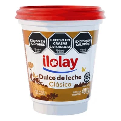 DULCE DE LECHE ILOLAY X 400 GR