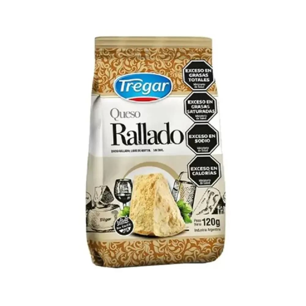 QUESO RALLADO X 120 G TREGAR