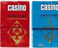 NAIPES POKER X 54 PLAST PAR