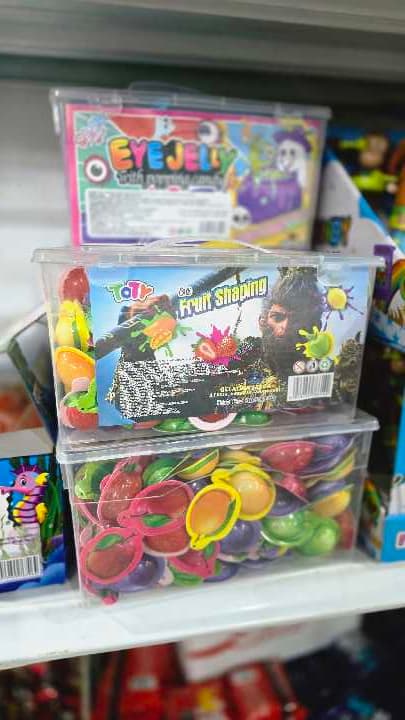 GELATINA FRUTA Y OJOS X 120 UNI