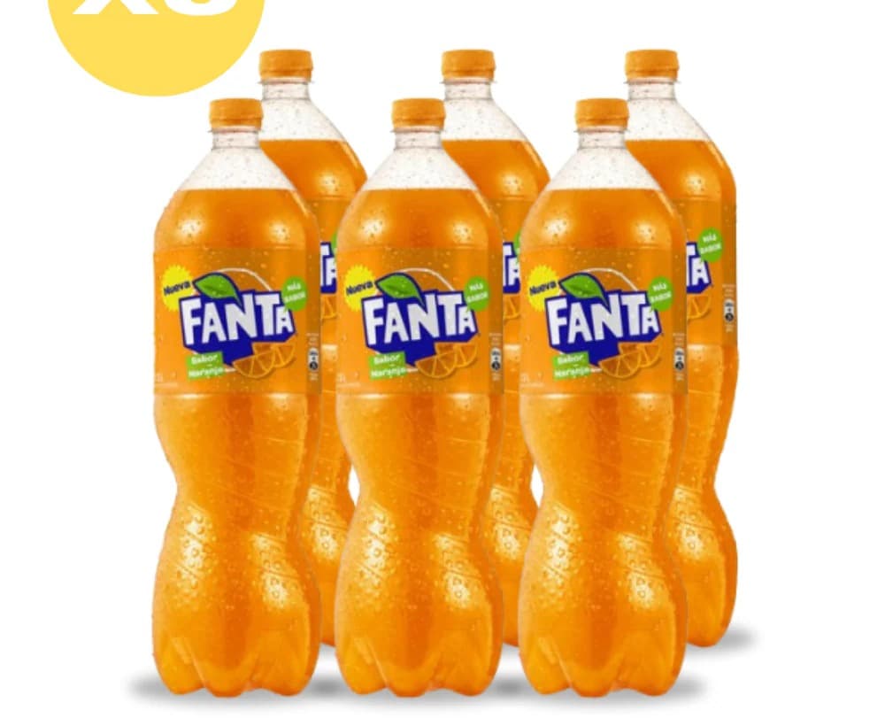 FANTA NARANJA 6X2.25 (coca)
