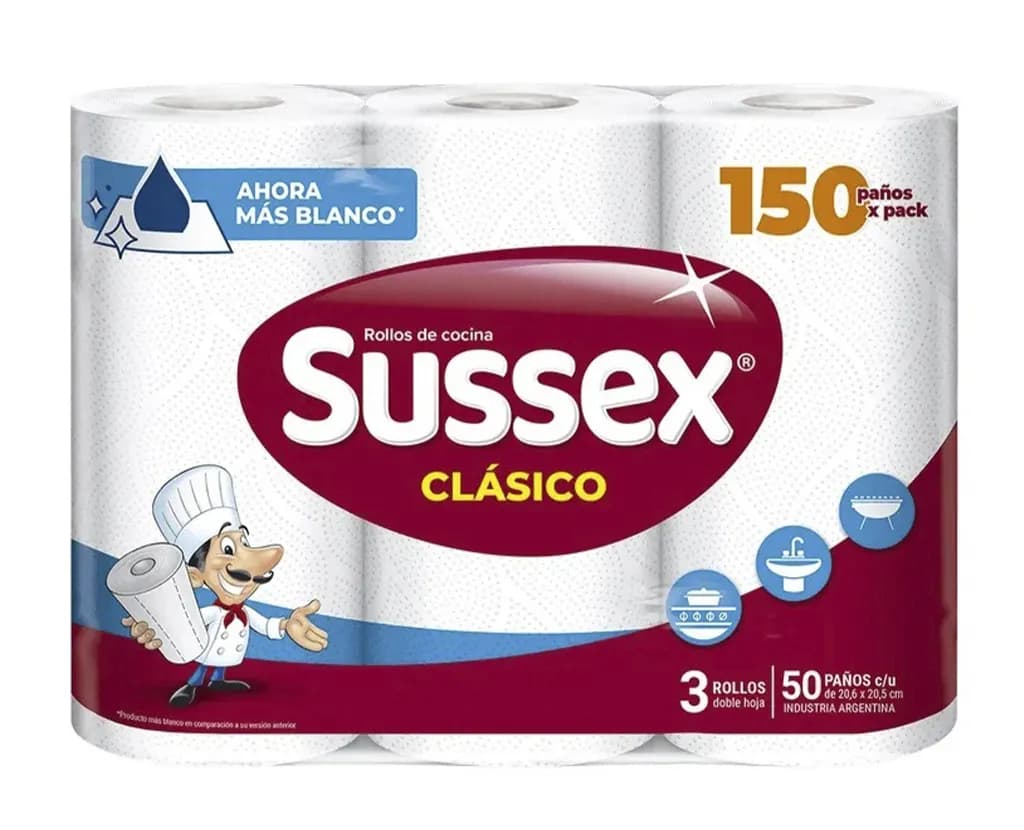 ROLLO COCINA SUSSEX X 3