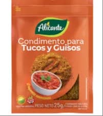 COND P/TUCOS Y GUISOS X 25 GR ALICANTE LV