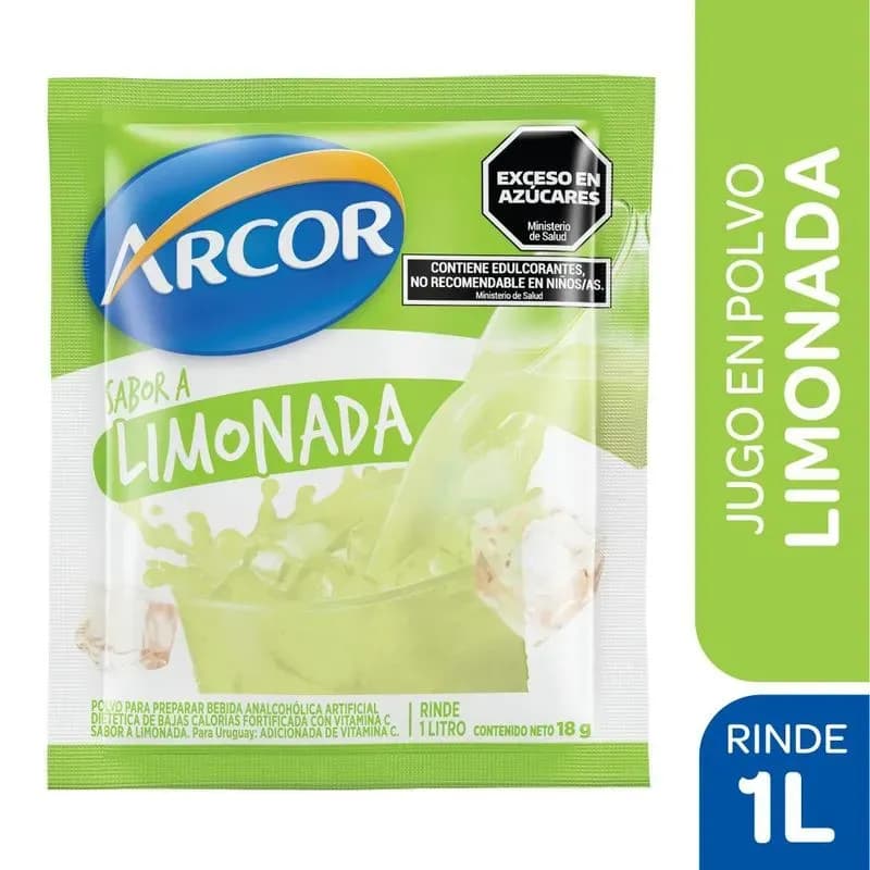 LIMONADA JUGO SOBRE ARCOR