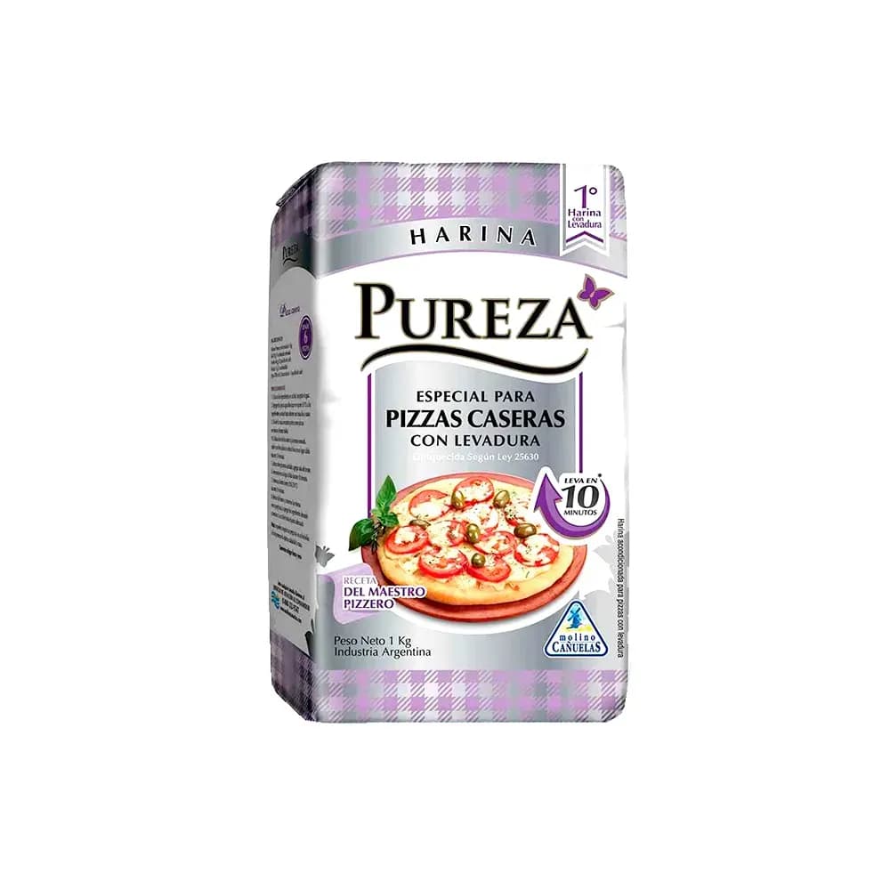HARINA PUREZA PIZZA X 1 KG
