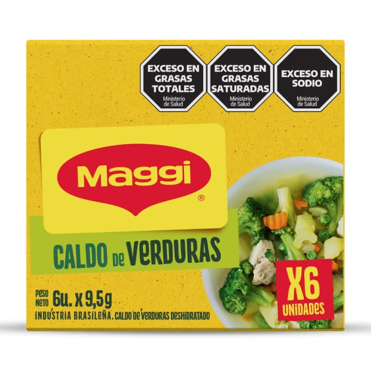 CALDO MAGGI VERDU x6 UN