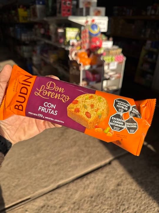 BUDIN LORENZO FRUTA X 170G