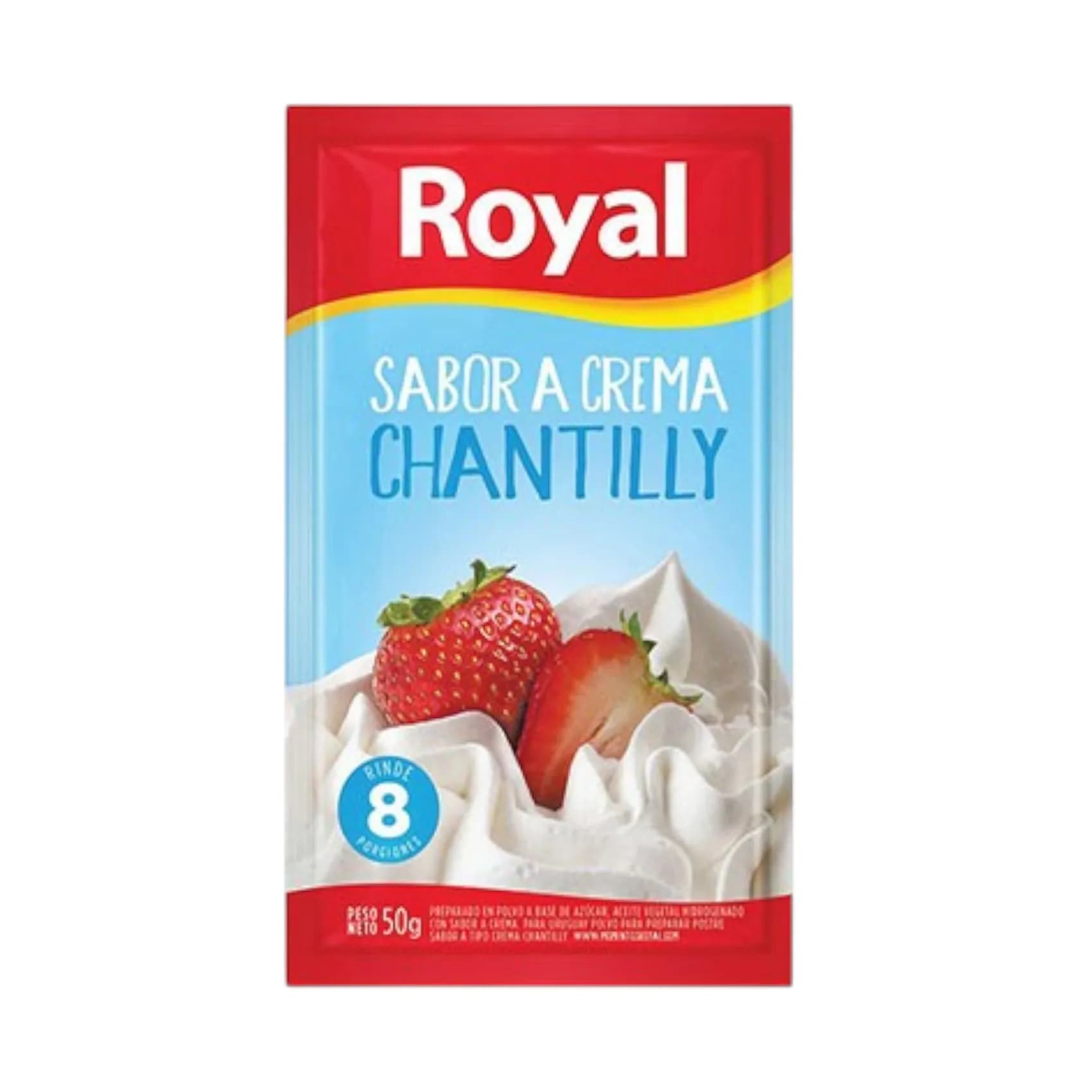 CREMA CHANTILLY SOBRE X 50 G ROYAL (6)