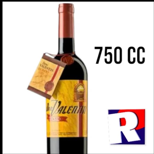 VINO VALENTIN LACRADO X 750 ML