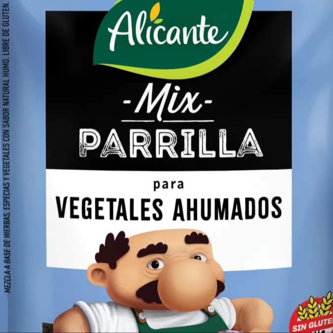 MIX PARRILLA VEG AHU 20GS 25G