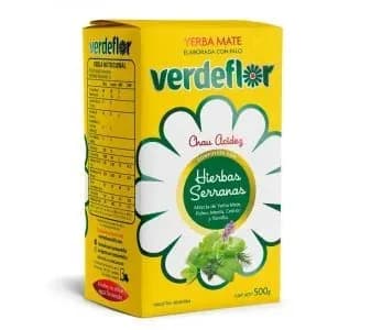 YERBA VERDEFLOR AMARILLA 500gr (12)