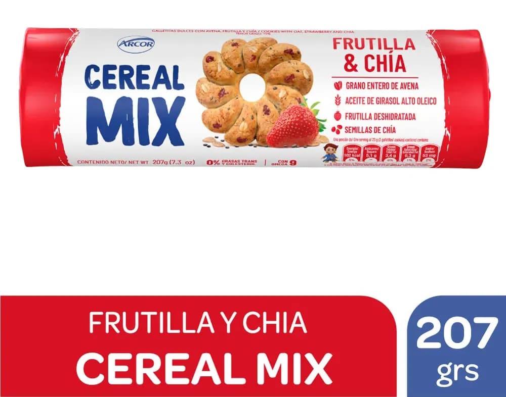 GALL CEREAL MIX FRU CHIA 207G