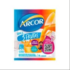 3 FRUTAS JUGO SOBRE ARCOR