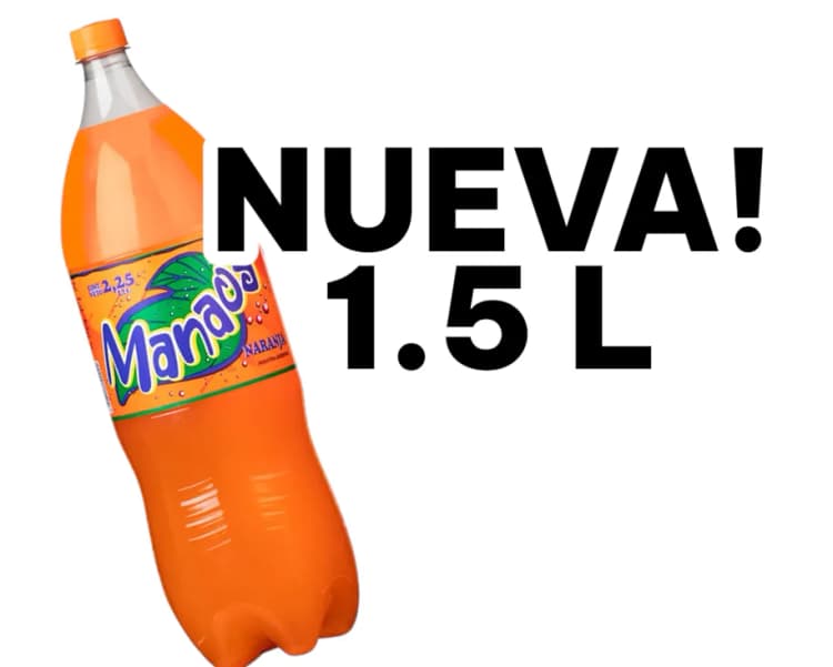 MANAOS NARANJA PACK 6 X 1.5 LT