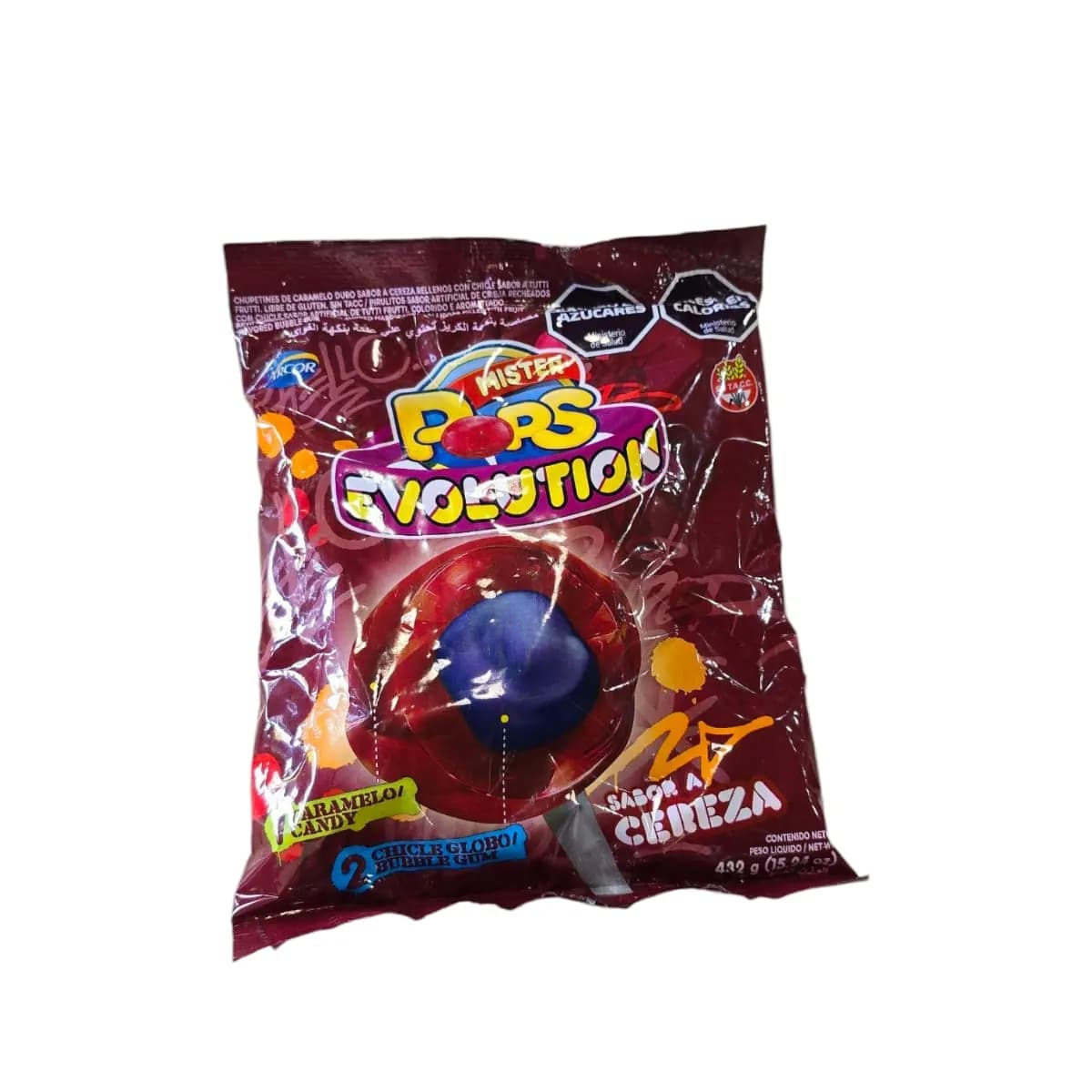 CHUPE MRPOPS CHERRY 24X18G ARCOR
